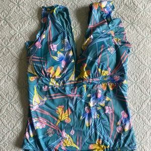 ModCloth One Piece Swim Suit 1X NWOT